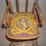 Bliss doll highchair lithography detail