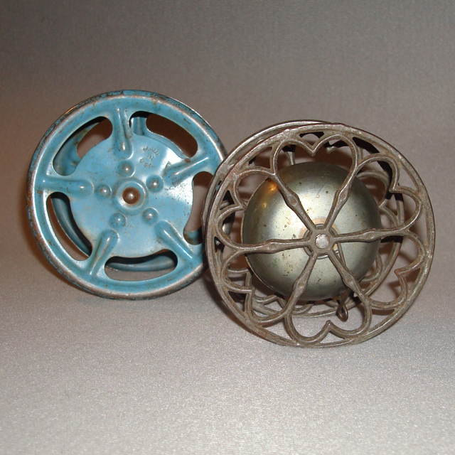 Two early bell toys