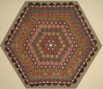 19thc penny rug full view